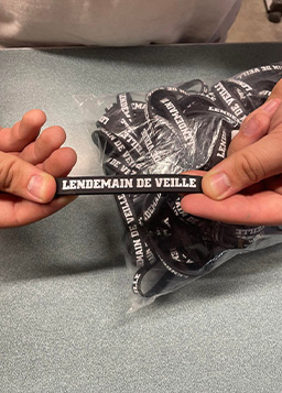 Article promotionnel, bracelet Lendemain de veille